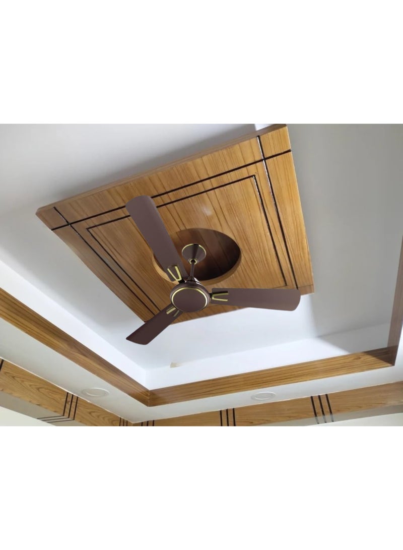 هافلز مروحة سقف هافيلز كرو ديكو 56 بوصة موفرة للطاقة – لون ذهبي داكن - Image 3